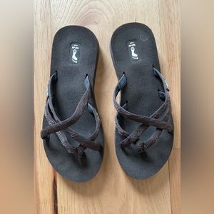 Teva Chocolate Brown Sandal, Size 7